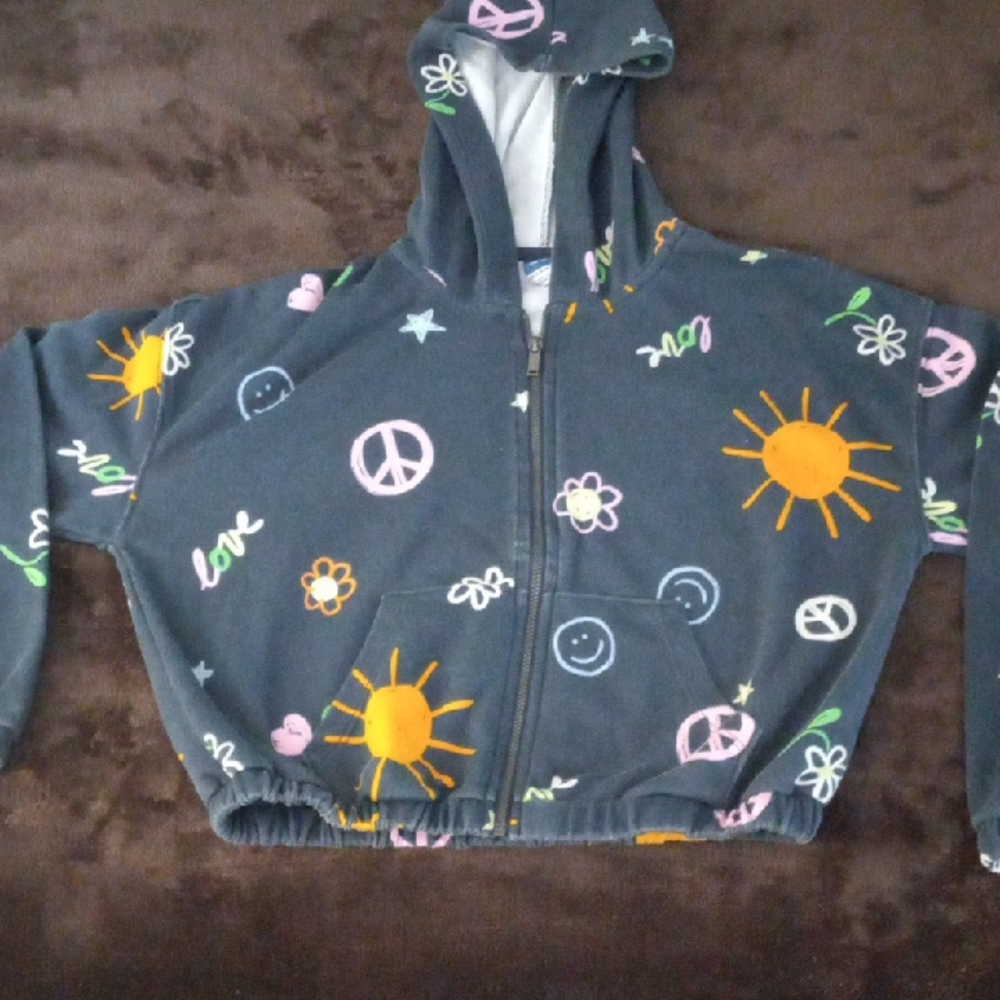 Kids' Colorful Graphic Hoodie
